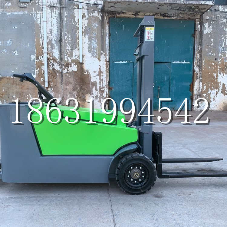 临漳县小型电动叉车1吨2吨步行站驾式电瓶堆高充电装卸车液压升降车铲车